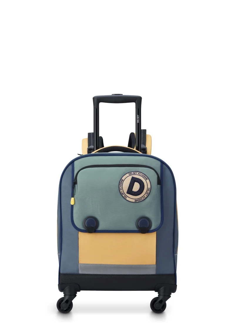 ديلسي _باريس BTS 2023 4 Wheel Vertical Backpack - 15.6" Cactus