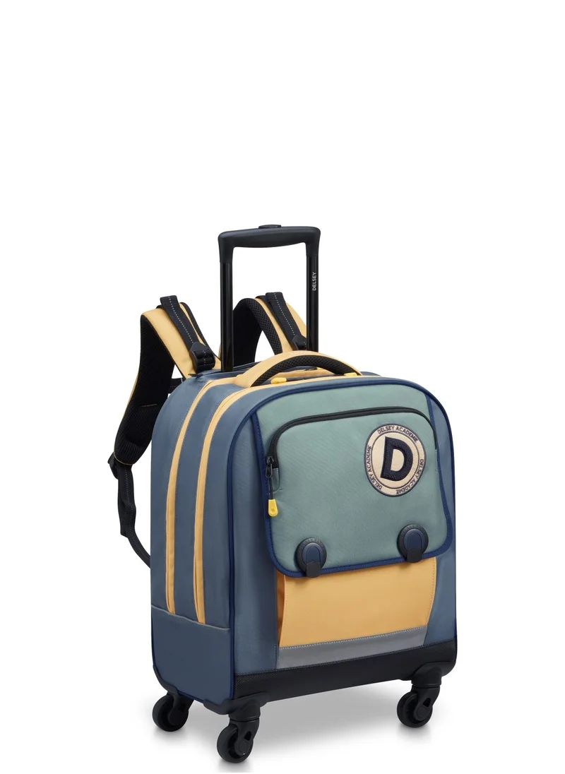 ديلسي _باريس BTS 2023 4 Wheel Vertical Backpack - 15.6" Cactus