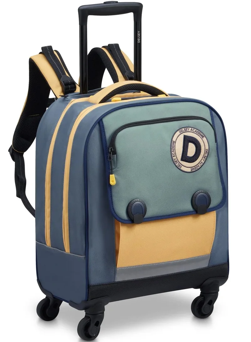 ديلسي _باريس حقيبة ظهر عمودية بعجلات  من  - . بوصة صبار