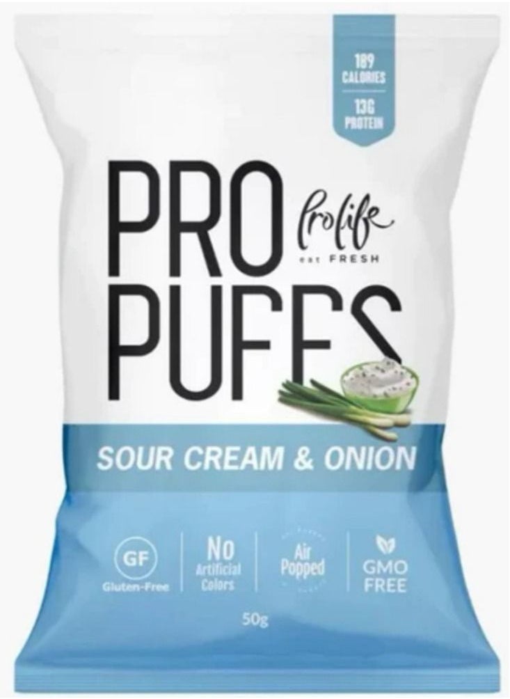 Prolife Pro Life Pro Puffs Chips Sour 50grams  - Image 2