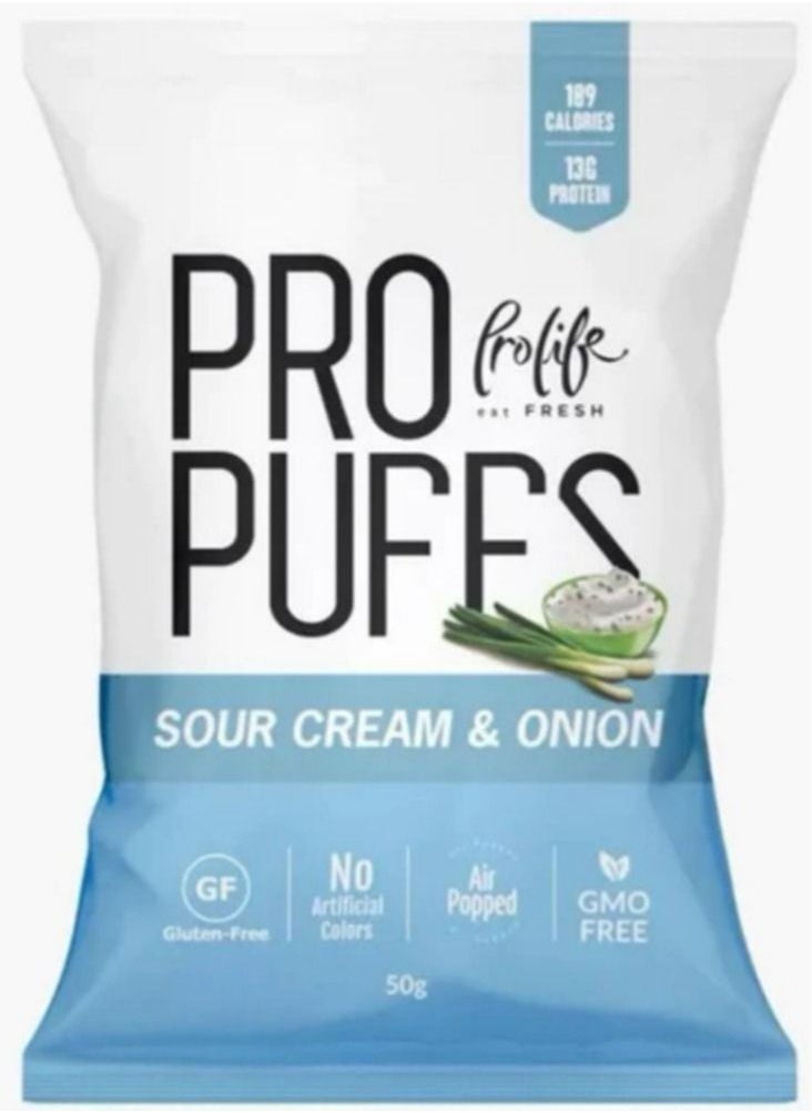 Prolife Pro Life Pro Puffs Chips Sour 50grams  - Image 1