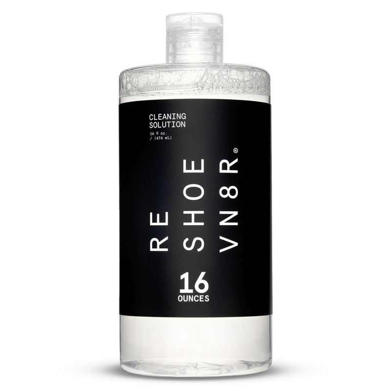 Reshoevn8r Shoe Cleaning Solution 16 oz Sneaker Cleaner Shoe Care for Canvas Leather Mesh Suede White Nubuck Shoes Shoe Cleaner Sneakers Kit Solution in EasytoUse Bottle 120200 Uses - Image 3