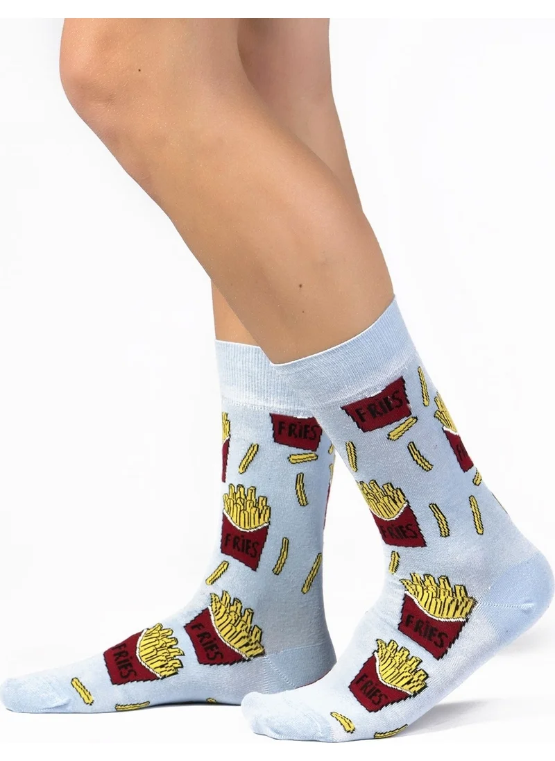 اوزي سوكس 2 Pack Fries Patterned Socks