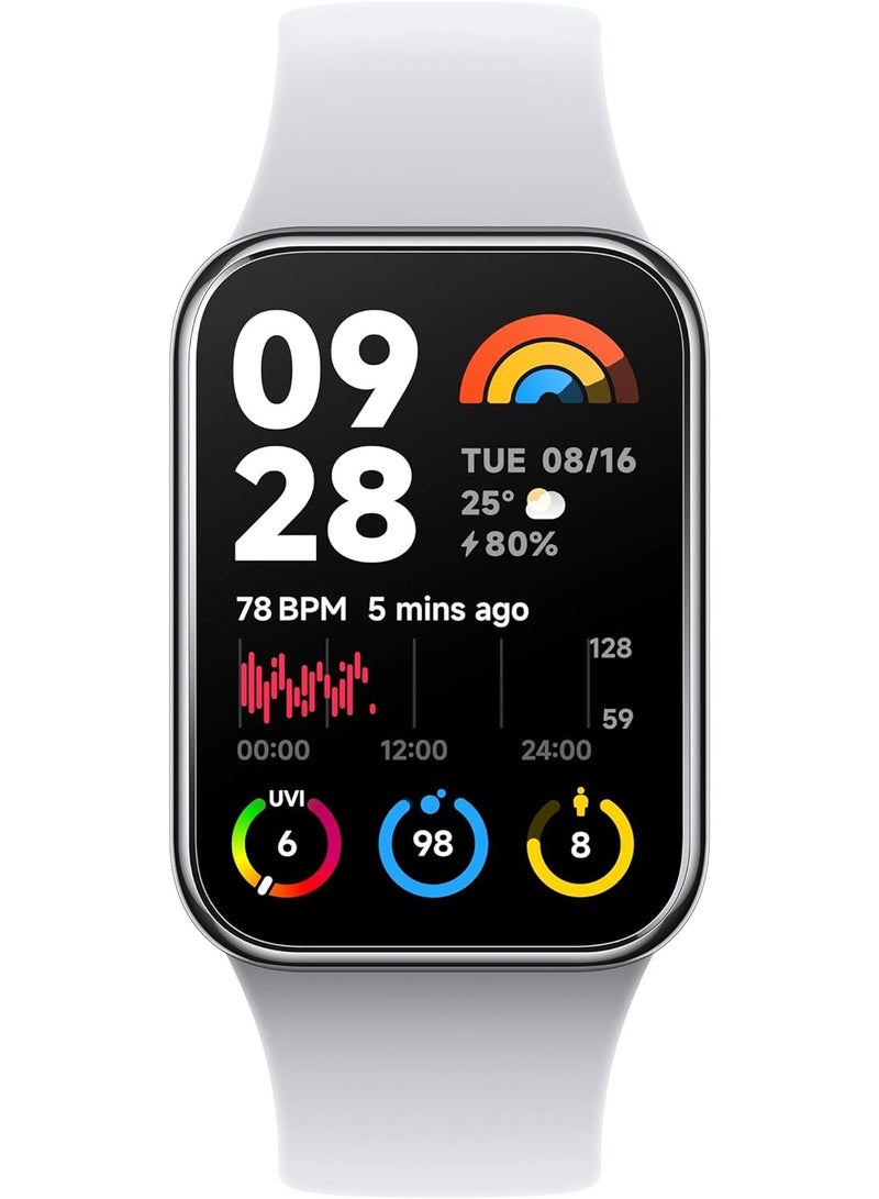 Xiaomi 480 mAh Smart Band 8 Pro 1.74 Inch Amoled Screen Blood Oxygen NFC GPS Bluetooth M2333B1 Global Version Grey - Image 2