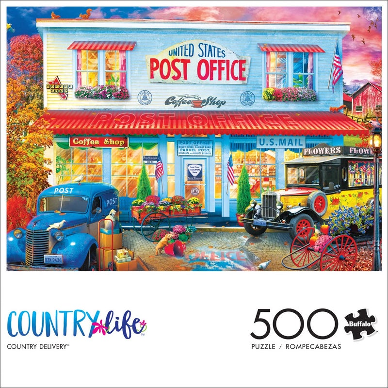 Buffalo Games - Country Life - Country Delivery - 500 Piece Jigsaw Puzzle, Multi - Image 2