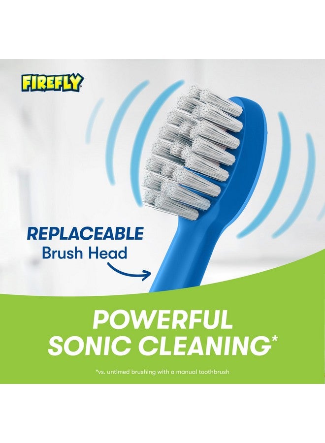 فايرفلاي فرشاة أسنان فايرفلاي سليم سونيك هوت ويلز مع شحن USB وغطاء مضاد للبكتيريا، للأعمار من 3 سنوات فما فوق، قطعة واحدة - Image 3