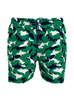 Conversational Shark Olympic Green