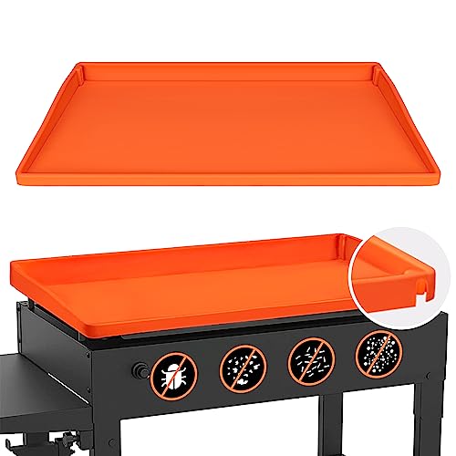 NancyL Griddle Mat Silicone Protective Cover, Full-Edge 28" Grill Cover Blackstone Accessories for Blackstone 28 Inch Griddle, Heavy Duty Food Grade Grill Cover - Image 1