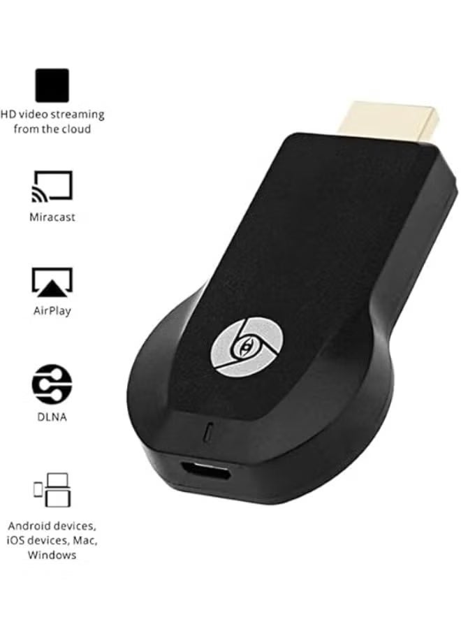 Wireless HDMI Display Adapter 4K Screen Mirroring Dongle with WiFi for Compatible Smartphones Tablets and TVs - Image 2