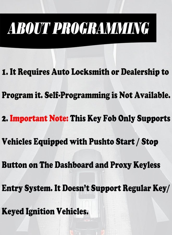 MechanMagic Key Fob Replacement Compatible with Ford Explorer Expedition Edge 2017-2022 Escape Lincoln Navigator Aviator Corsair Push Start Keyless Entry Remote Start 164-R8198 164-R8278 164-R8226 - Image 4