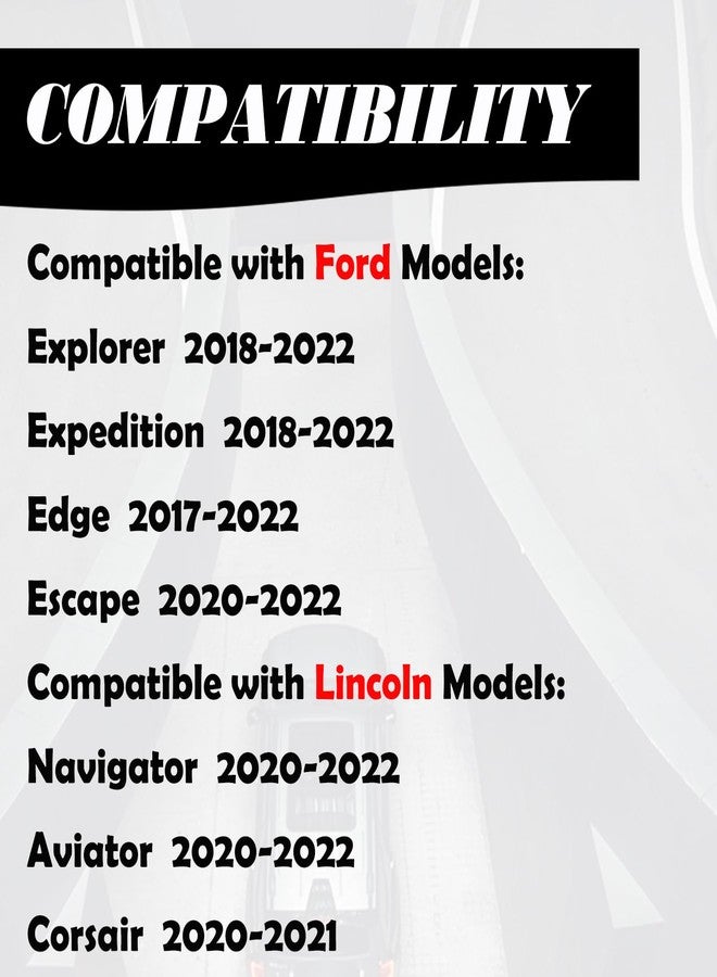 MechanMagic Key Fob Replacement Compatible with Ford Explorer Expedition Edge 2017-2022 Escape Lincoln Navigator Aviator Corsair Push Start Keyless Entry Remote Start 164-R8198 164-R8278 164-R8226 - Image 2