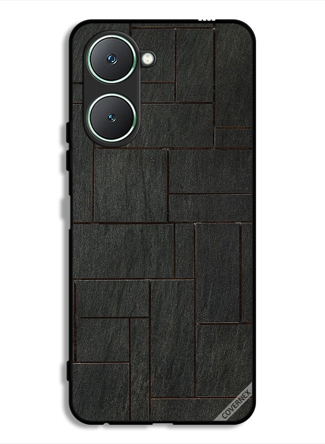 Covernex Vivo Y18i 4G Protective Case Cover Stones Wall Pattern