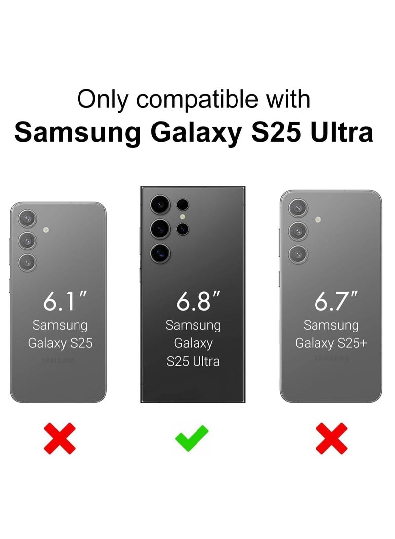 Houmt Samsung S25 Ultra Case Cover Liquid Soft Silicone Gel Rubber Galaxy S25 Ultra Cover Anti Scratch Shockproof Protective Phone Case for Samsung Galaxy S25 Ultra 6.8 Inch - Image 2