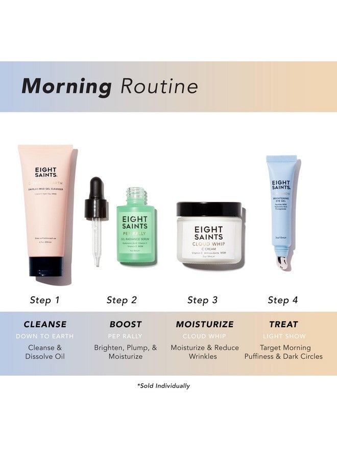 آيت ساينتس سيروم حمض الهيالورونيك النقي من Eight Saints Skincare لترطيب الوجه، سيروم طبيعي وعضوي لفيتامين C مع فيتامين E للخطوط الدقيقة، يقلل التجاعيد، يشد البشرة، يرطبها، مضاد للشيخوخة، 1 أونصة - Image 5