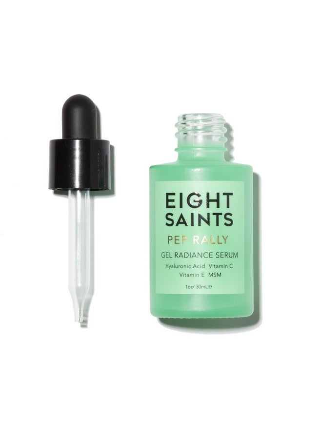 آيت ساينتس سيروم حمض الهيالورونيك النقي من Eight Saints Skincare لترطيب الوجه، سيروم طبيعي وعضوي لفيتامين C مع فيتامين E للخطوط الدقيقة، يقلل التجاعيد، يشد البشرة، يرطبها، مضاد للشيخوخة، 1 أونصة - Image 1