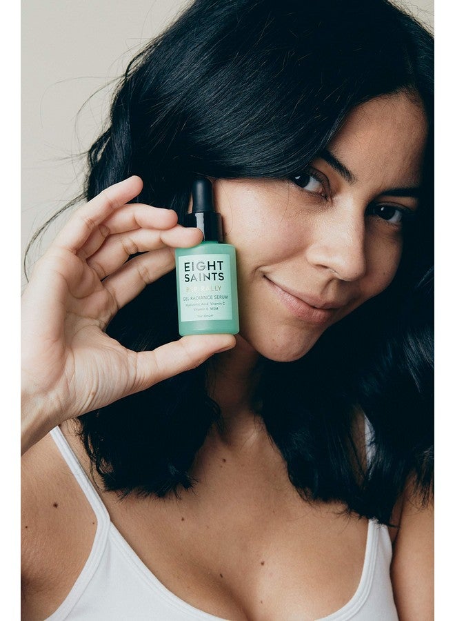 آيت ساينتس سيروم حمض الهيالورونيك النقي من Eight Saints Skincare لترطيب الوجه، سيروم طبيعي وعضوي لفيتامين C مع فيتامين E للخطوط الدقيقة، يقلل التجاعيد، يشد البشرة، يرطبها، مضاد للشيخوخة، 1 أونصة - Image 3