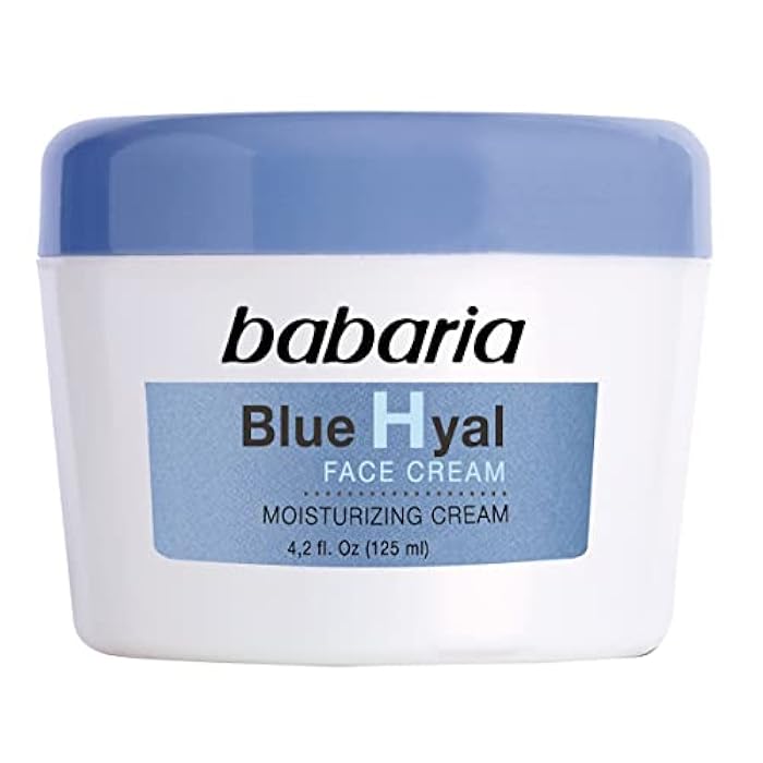 Babaria Hyaluronic Acid Face Cream - Intensely Hydrates and Smooths Your Epidermis - Provides Hydration and Reduced Flaccidity - Reduces Wrinkles and Fine Lines - Suitable for All Skin Types - 4.2 oz - Image 1