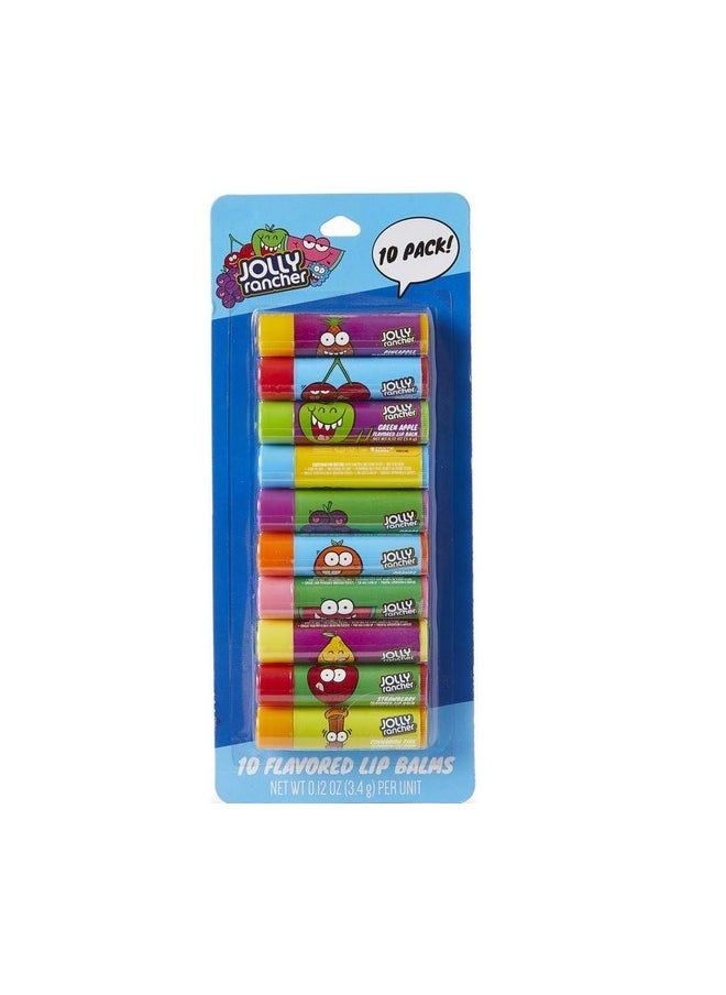 10 Pack Jolly Rancher Flavored Lip Balms Moisturizing Dry Skin Pineapple Cherry Green Apple - pzsku/Z840DE804866CF160BEEFZ/45/_/1707976343/155797aa-ca65-4b9e-a972-bd61413b62b5