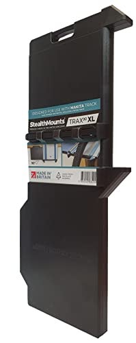 StealthMounts Trax90 XL Track Saw Square for Makita | 90° Right Angle Plunge Saw Guide Rail Angle Stop - Image 2