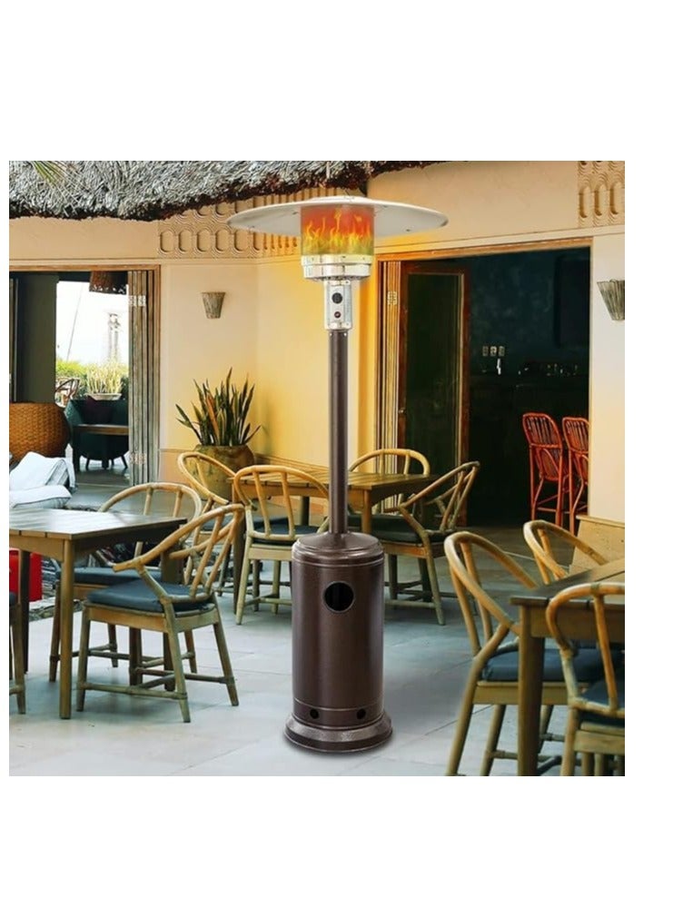 Patio Heater Outdoor – Heavy Duty Propane Gas Patio Heater | CSA Certified, Adjustable Heat, Safety Shut-Off, Wheels | Ideal for Garden, Home & Commercial Use - Image 2