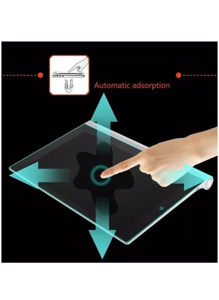 [1+2 Sets] For Huawei MatePad SE 11 inch Tablet Case & Screen Protector 360 Degree Swivel Stand Folio Flip Smart Tablet Cover 9H Tempered Glass Film HD Clear Scratch Resistant Bubble-Free Easy Installation