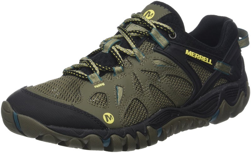 Merrell Men's All Out Blaze Aero Sport Hiking Shoe, Dusty Olive, 8 M US - Image 1