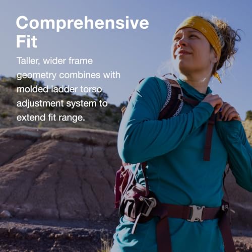 OSPREY حقيبة ظهر للمشي للنساء Osprey Sirrus سعة 34 لتر، أخضر عصاري - Image 4