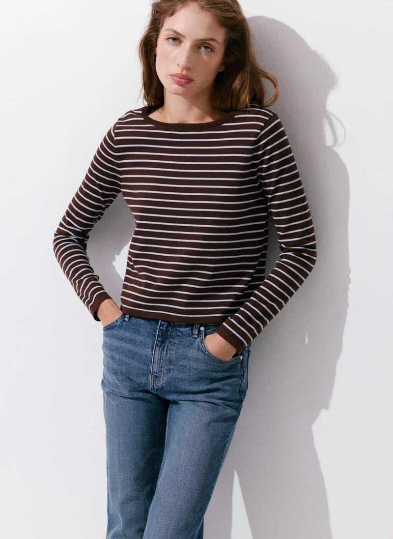 Knit Striped Sweater