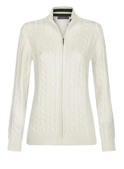 FELIX HARDY Cable Knit Cardigan