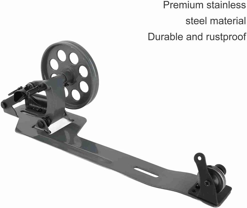 Large Bobbin Winder Stainless Steel Rustproof 29 x 8cm Easy Installation, Sturdy Design for Industrial Sewing Machines - Convenient Storage, Durable Material, Suitable for Flat - Image 3