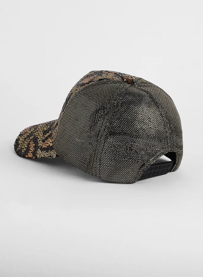 صوص هاوت Sequined Animal Baseball Cap