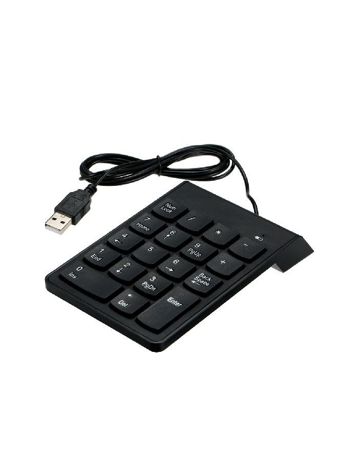 NIBEMINENT USB Wired Keyboard Black - Image 2