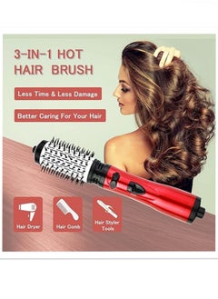 Aburiya MXN-101 Hot Air Styler Rotating Hair Dryer Brush 2-in-1 Electric Rotating Hair Curlyer Comb for Stylish Vibrant Curly Hair  - Image 2