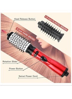 Aburiya MXN-101 Hot Air Styler Rotating Hair Dryer Brush 2-in-1 Electric Rotating Hair Curlyer Comb for Stylish Vibrant Curly Hair  - Image 4