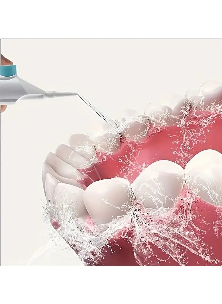 Goolsky Portable Cordless Oral Irrigator - Easy-to-Use Dental Flosser for Men & Women, No Batteries Required - Ideal for Travel & Gifts  - Image 4