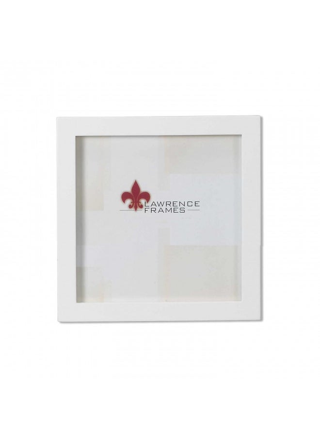 Lawrence Frames 5x5 White Wood Picture Frame - Gallery Collection (755855) 