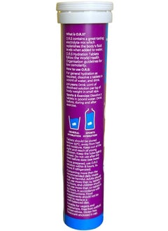 O.R.S O.R.S Hydration Tablets with Electrolytes Vegan Soluble Hydration Tablets with Natural Blackcurrant Flavour, 48 Tablets (Pack of 4 x 12)  - Image 3