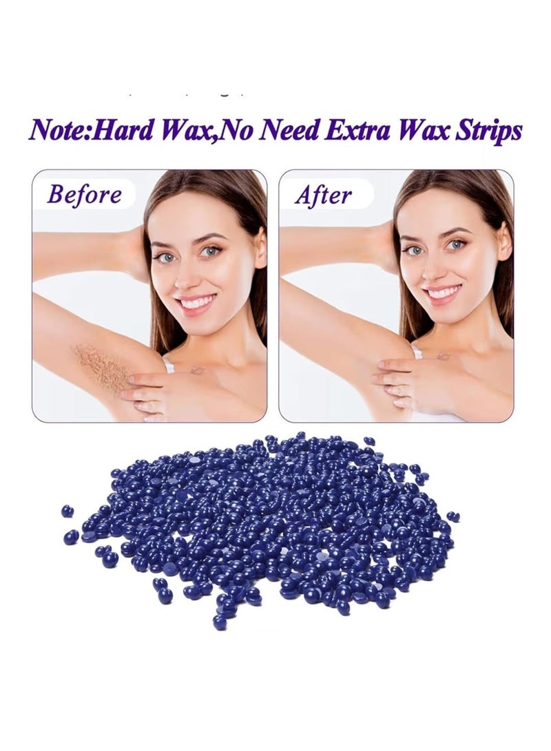 Jagravo Strip-Free Hard Wax Beans 500gm for Painless Hair Removal – Bikini, Underarm & Body - Image 3
