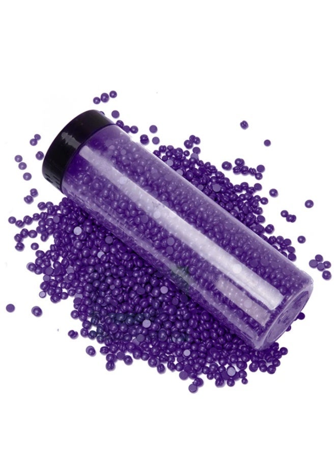 Jagravo Lavender Hard Wax Beans & Beads 500g, Stripless Brazilian Hair Removal Wax for Face, Body, Bikini, Arms, Underarms & Sensitive Areas, Home & Professional Salon Use - Image 1
