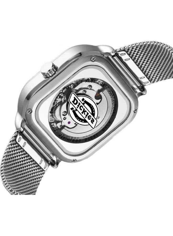Dickies Mechanical Watch, Automatic, Multifunctional, Instagram-Style, Water-Resistant, Luminous, With Date Display, Valentine'S Day Gift, Cl-579, Black - Image 3