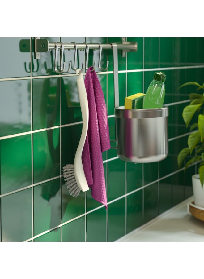 Baitique Dish-Washing Brush with Scraper Edge, White - Set of 2 - Image 4