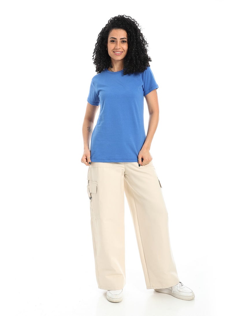 Andora High-Waisted Cargo Wide-Leg Convertible Pant_Beige - Image 5