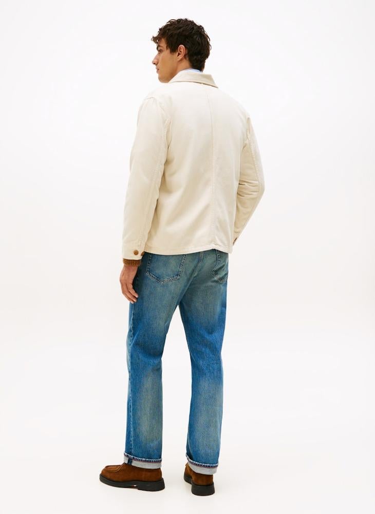 TOMMY HILFIGER Washed Denim Chore Jacket - Image 2