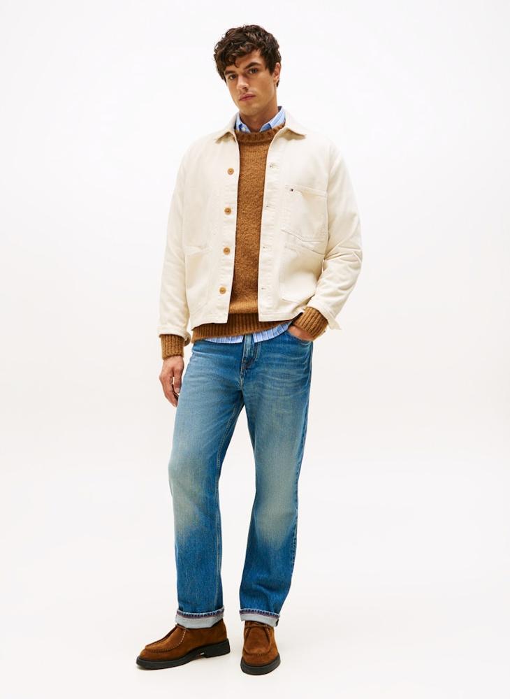 TOMMY HILFIGER Washed Denim Chore Jacket - Image 4