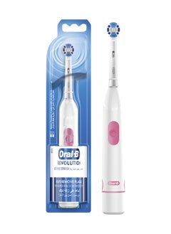 Oral-B Battery Powered Toothbrush 2 Minutes Timer, Remove Plaque With Deeper Reach Between Teeth, Soft Rubberized Ergonomic Handle 2D Cleaning Assorted  - Image 1