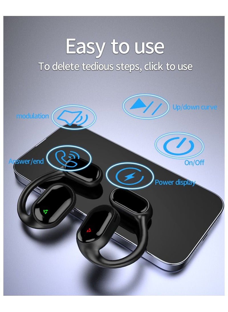 Generic - XG33Air Conduction TWS Ear-hanging Bluetooth Headset Non-ear Wireless Binaural ENC Noise Reduction Motion Bone Conduction - Image 1