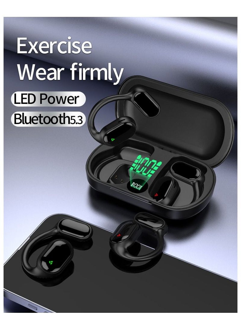 Generic - XG33Air Conduction TWS Ear-hanging Bluetooth Headset Non-ear Wireless Binaural ENC Noise Reduction Motion Bone Conduction - Image 1