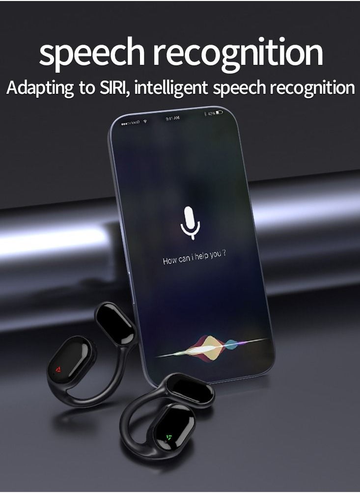 Generic - XG33Air Conduction TWS Ear-hanging Bluetooth Headset Non-ear Wireless Binaural ENC Noise Reduction Motion Bone Conduction - Image 1