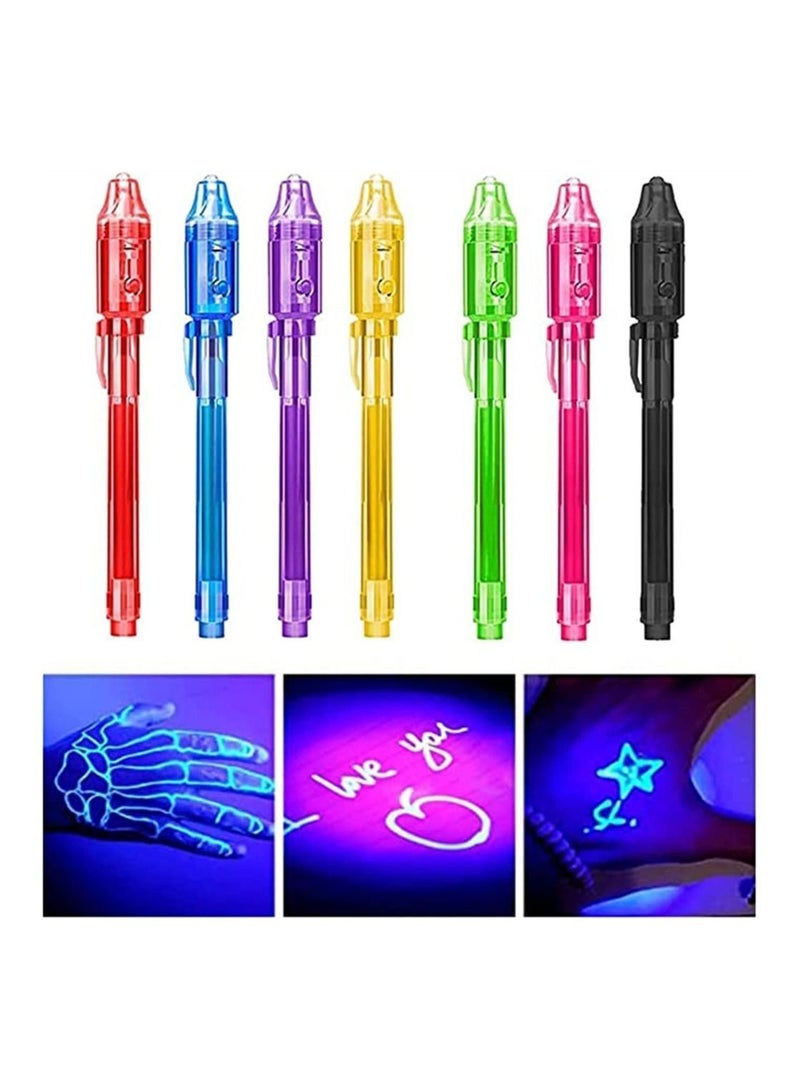 Y&D Invisible Ink Pen, Magic Marker for Kids, Vanishing Pen with Built-in UV Lamp, Ideal Kids Gift Ideas and Safety Markers - Image 1