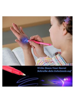 Y&D Invisible Ink Pen, Magic Marker for Kids, Vanishing Pen with Built-in UV Lamp, Ideal Kids Gift Ideas and Safety Markers  - Image 4